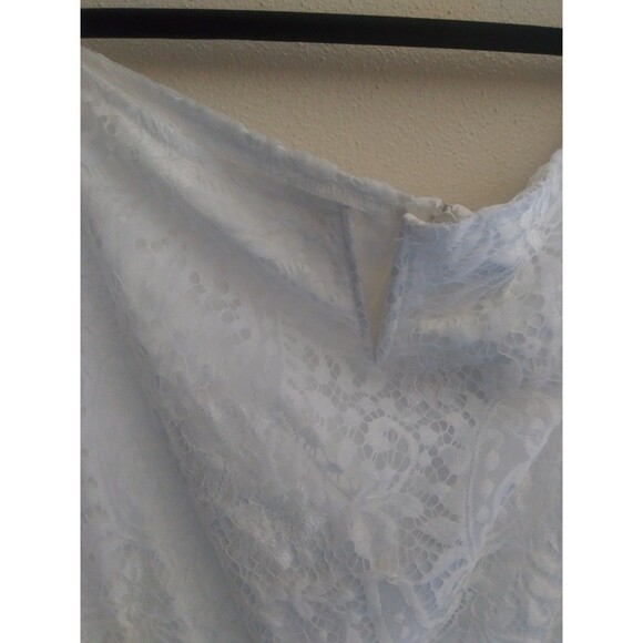 Allandwell White Lace Dress NWT Size XXL - Picture 2 of 5
